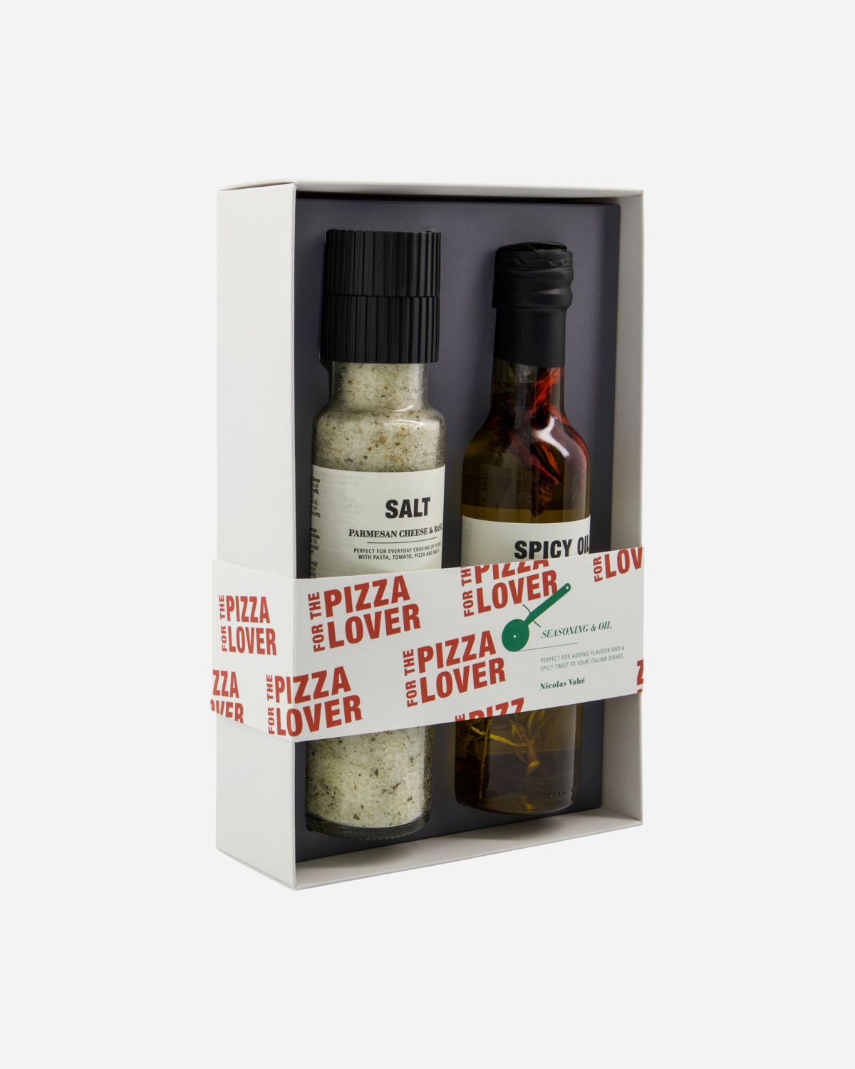 Nicolas Vahé Pizza Kit Gaveæske - Seasoning & oil