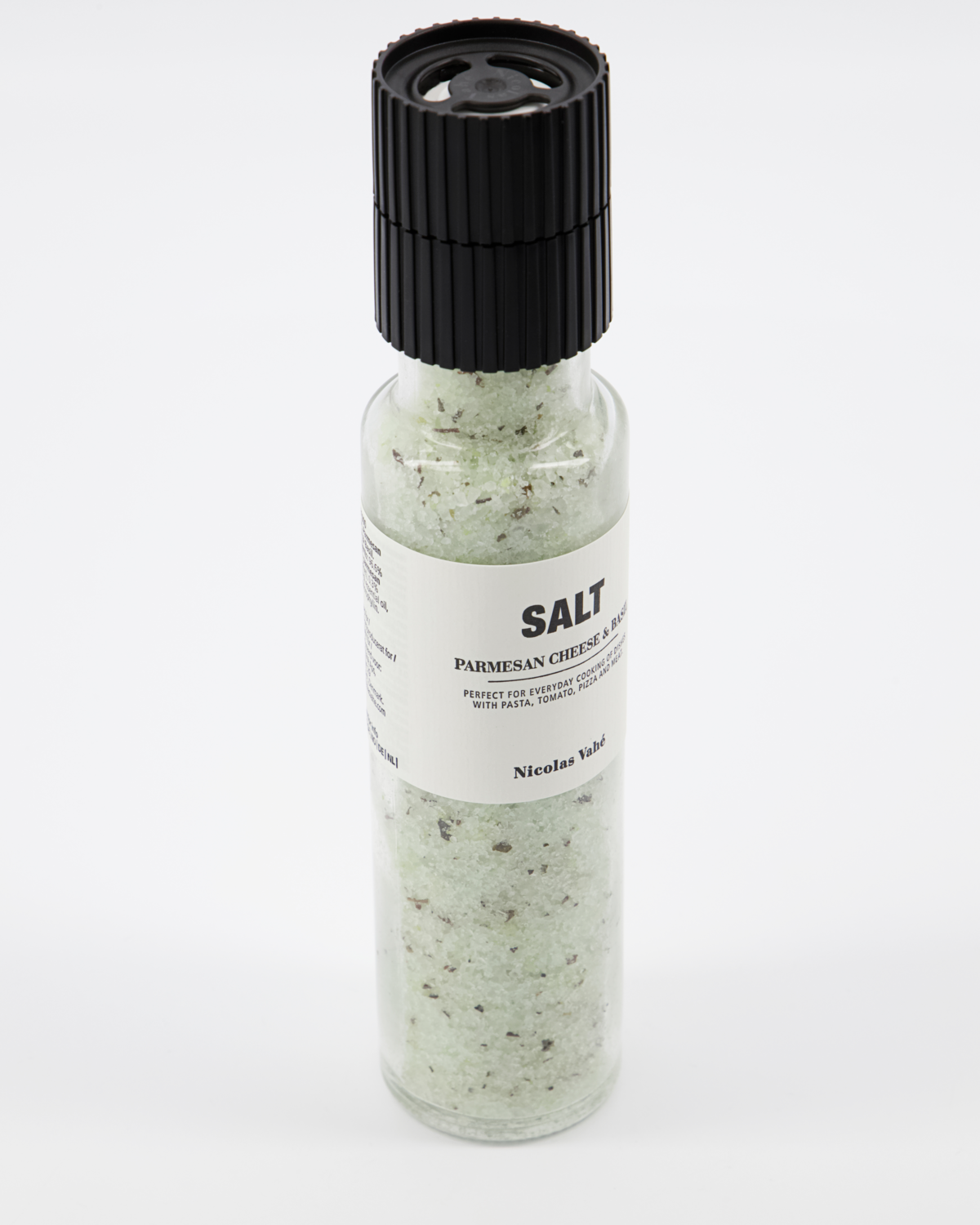 Nicolas Vahé Salt, parmesanost & basilikum
