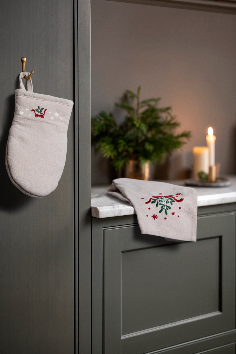 Christmas Fable Viskestykke 50x70 cm sand