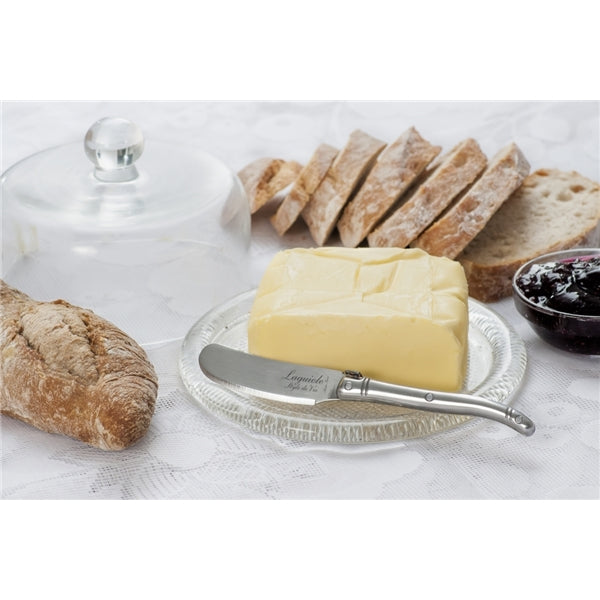 Laguiole smørkniv, rustfrit stål - 4 stk.