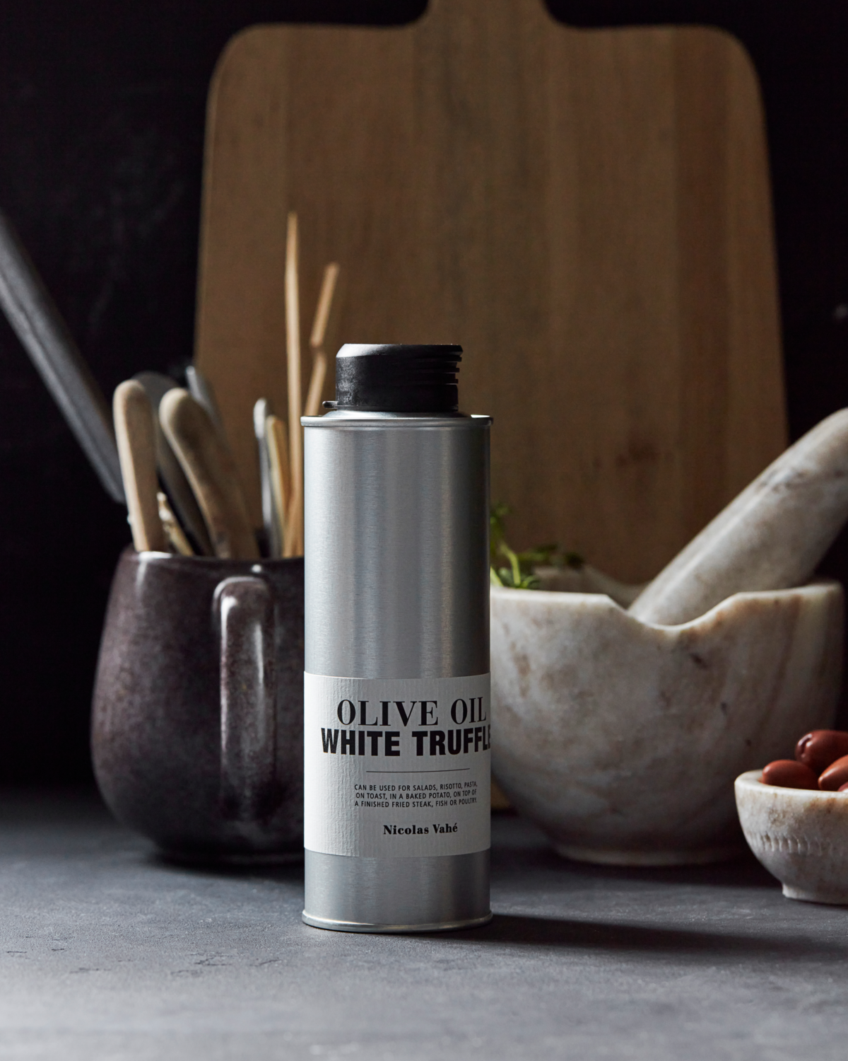 Nicolas Vahé Virgin olive oil with white truffle