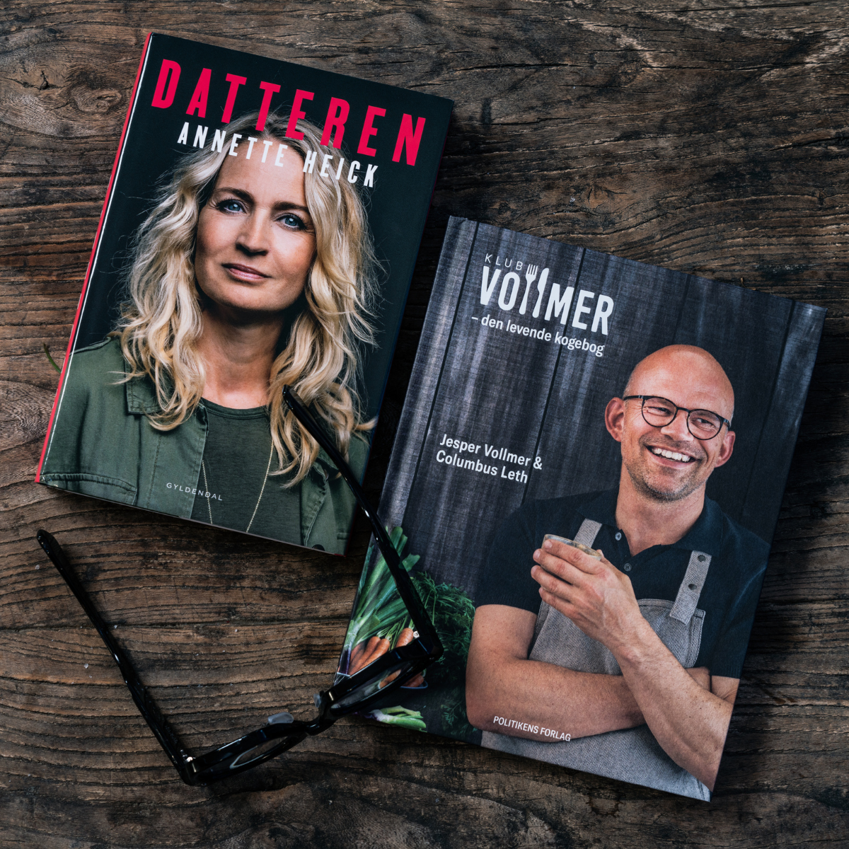 Klub Vollmer kogebog og Datteren af Annette Heick