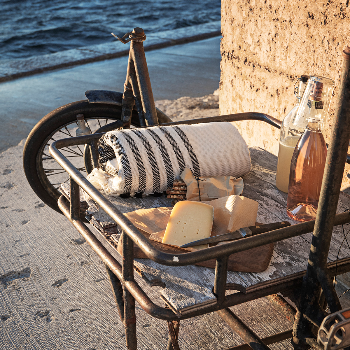 Picnictæppe 190x130 RÅ designet for Rosendahl